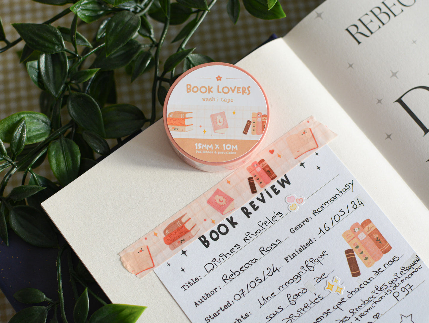 Washi tape Book lovers