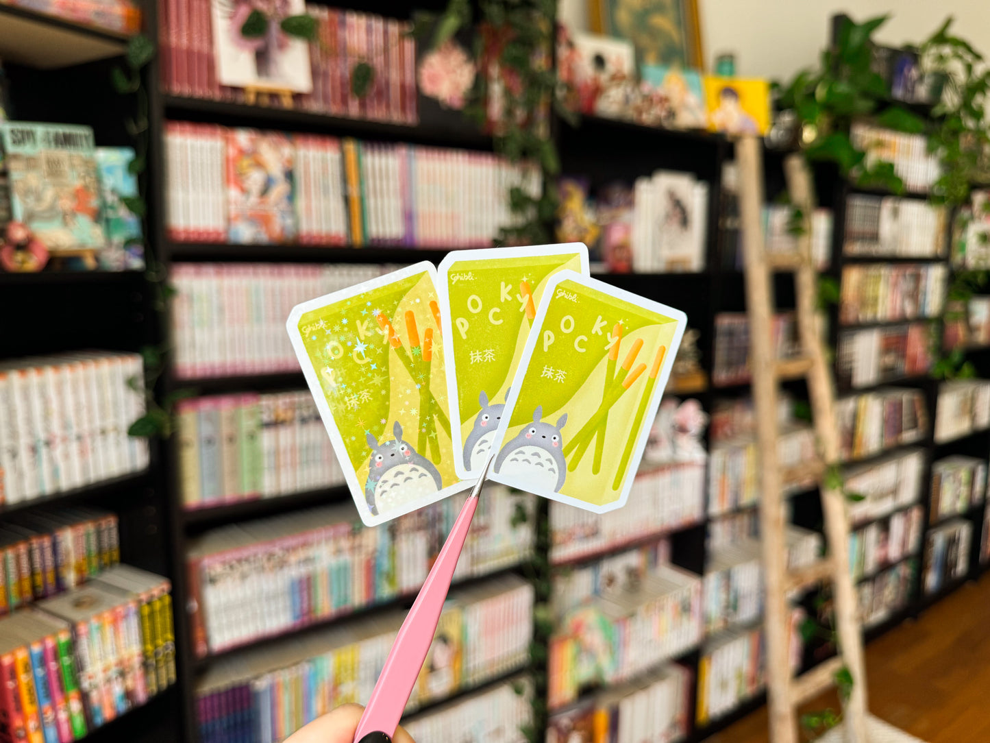 Sticker pocky totoro