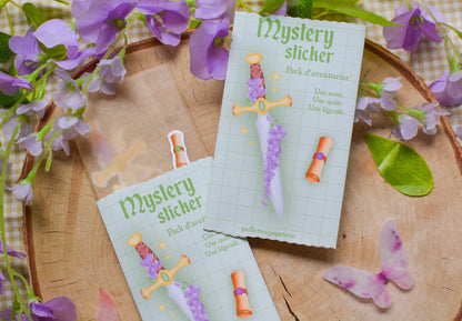 Mystery sticker - Pack aventurier