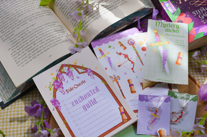 Alphabet sticker sheet