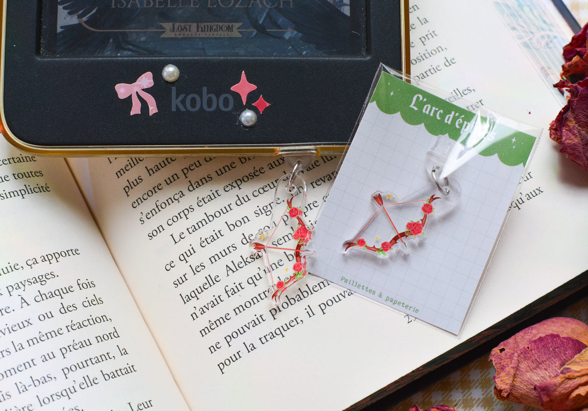 Charm liseuse "L'arc d'épines"
