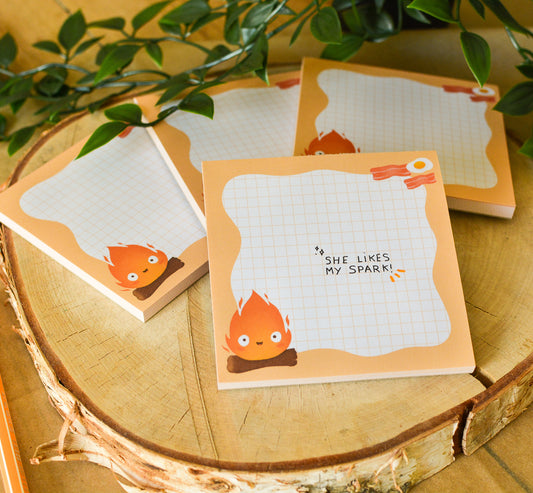 Calcifer Notepad