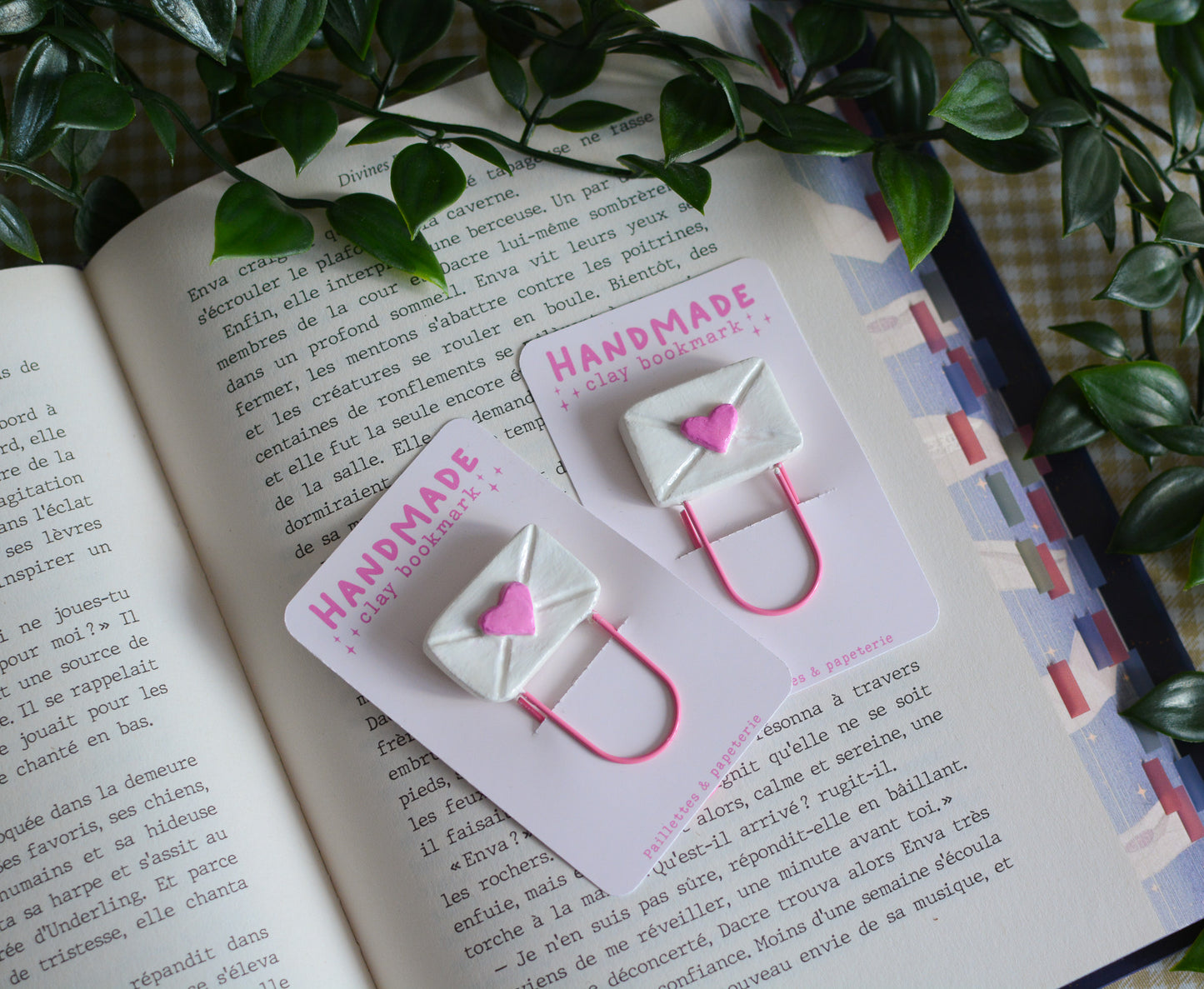 Love letter bookmark