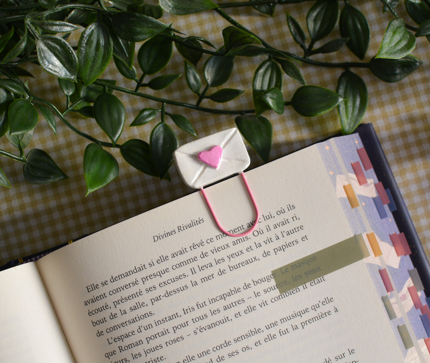 Love letter bookmark