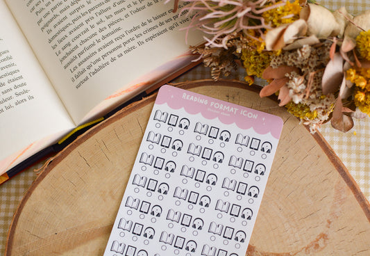 Planche reading format icon
