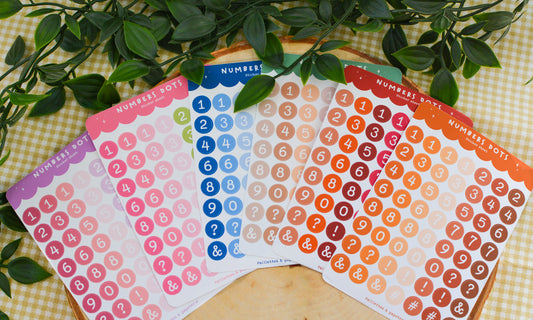 Numbers dots
