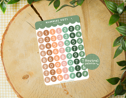 Number dots